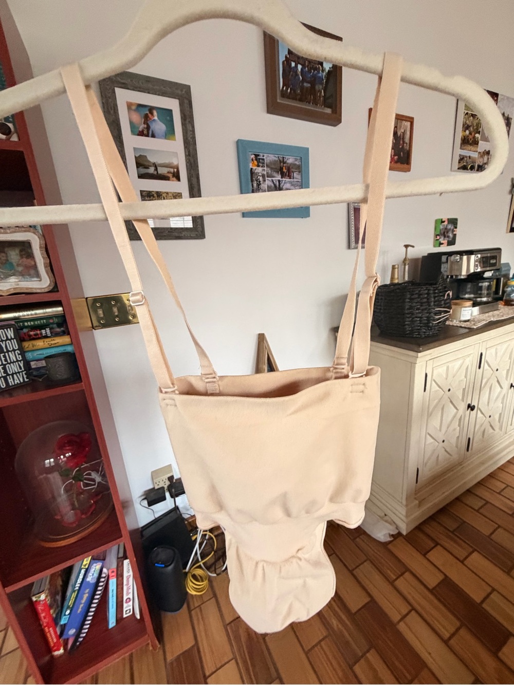 SKIMS Nude Shapewear Bodysuit with Adjustable Straps